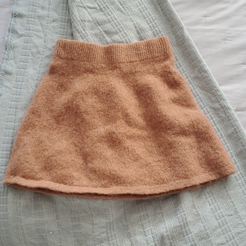 COS Wool Skater Skirt in Terracotta Tone- XS- NWOT